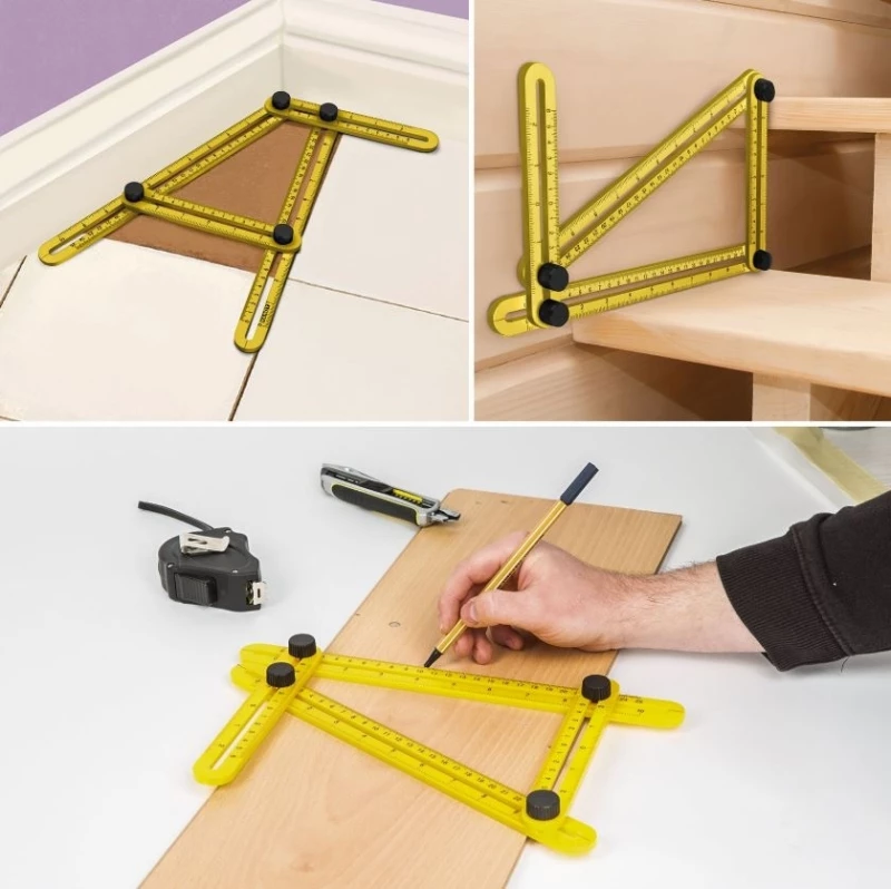 Γωνιομετρο Πλαστικο 4 Πλευρων 31Χ18 - Handy (11004)