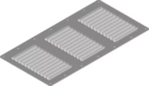Μακρόστενη περσίδα Inox A4 M8057D - M8057D