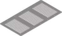 Μακρόστενη περσίδα Inox A4 M8057D - M8057D