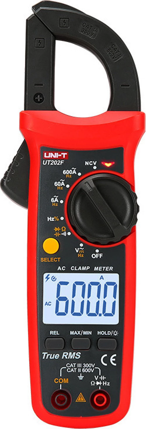 Uni-T Ut202F Αμπεροτσιμπίδα 600A Ac True Rms
