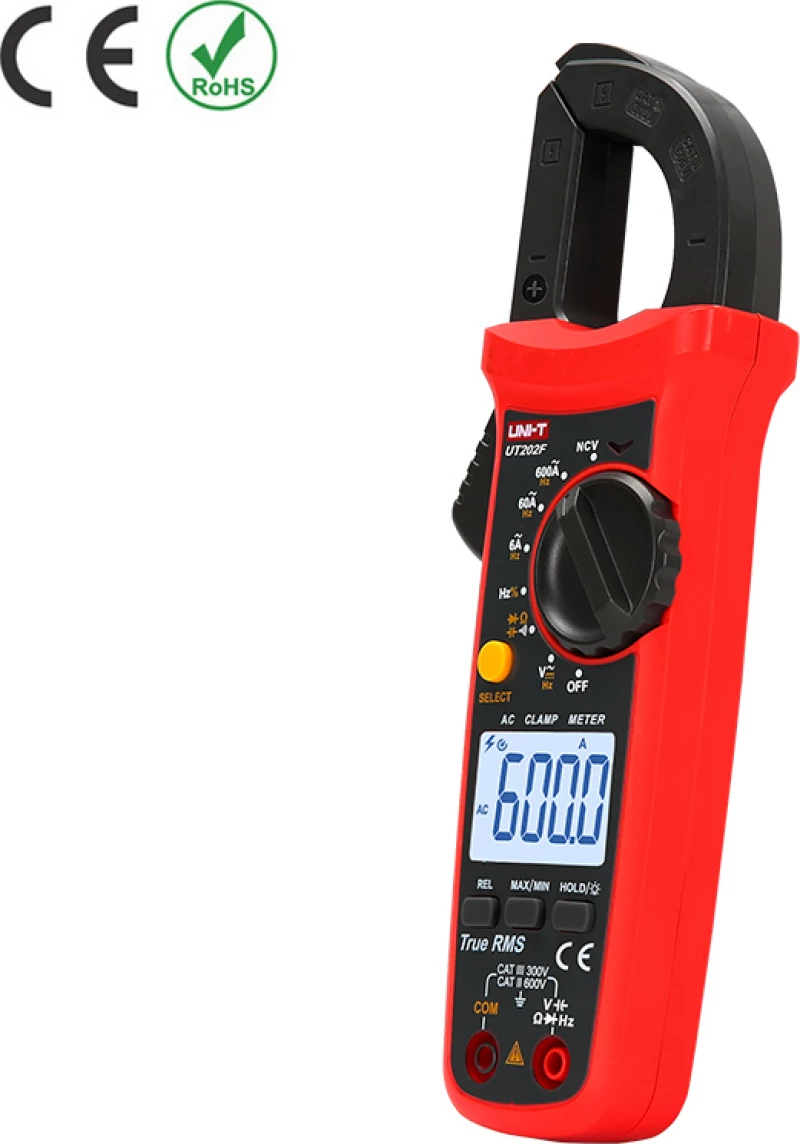 Uni-T Ut202F Αμπεροτσιμπίδα 600A Ac True Rms