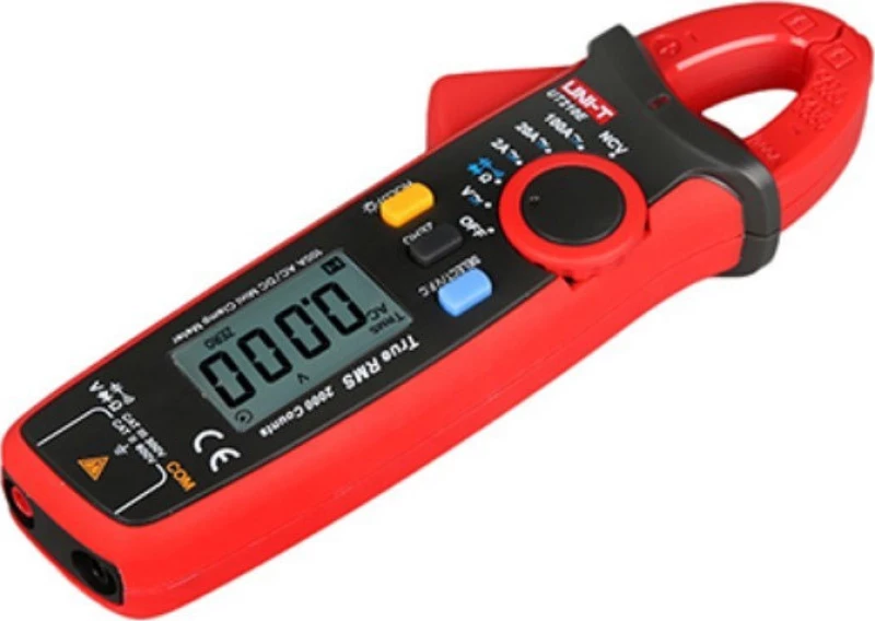 Uni-T Πολύμετρο & Αμπεροτσιμπίδα Ut210E, 100A Ac/Dc, Ncv, True Rms