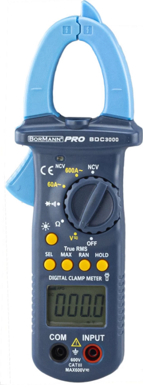 Bormann - Bdc3000 Αμπεροτσιμπίδα Ψηφιακή 600V (028444)