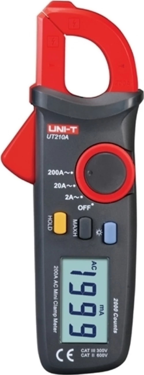 Uni-T Ut210A Ψηφιακή Αμπεροτσιμπίδα Μινι