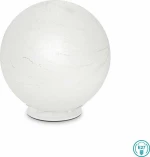 Ideal Lux Paper TL1 Πορτατίφ με Λευκό Καπέλο και Λευκή Βάση 20cm