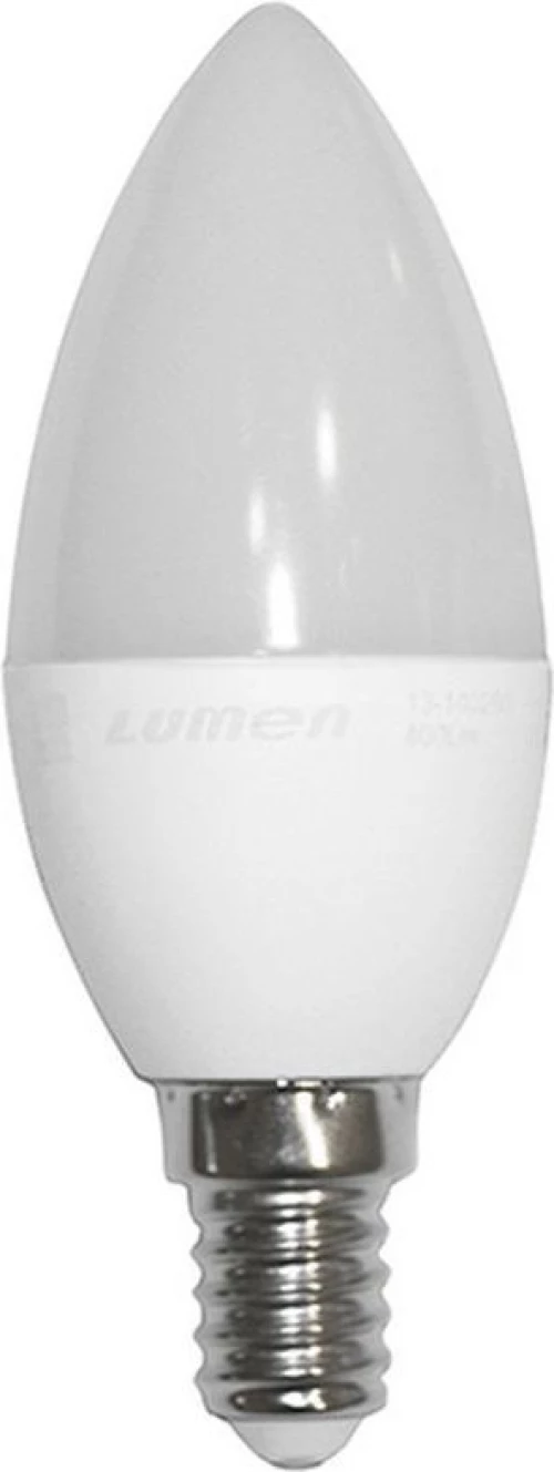 Adeleq Λάμπα LED για Ντουί E27 και Σχήμα C37 Θερμό Λευκό 520lm