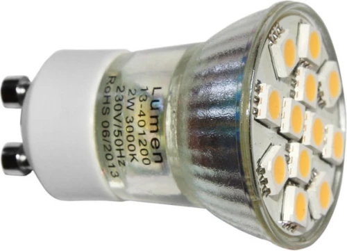 Adeleq Λάμπα LED για Ντουί GU10 και Σχήμα MR11 Ψυχρό Λευκό 220lm