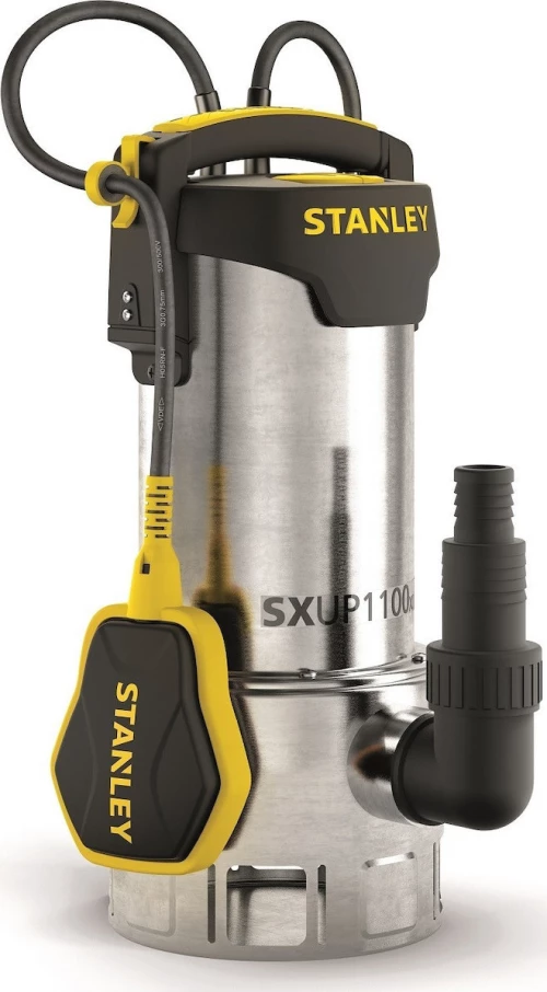 Stanley - Sxup1100Xde Βυθιζόμενη Αντλία Ακαθάρτων Υδάτων Με Φλοτέρ Inox (#Sxup1100Xde)