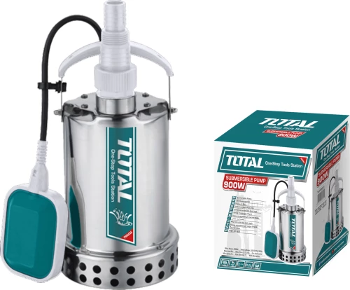 Αντλία Υποβρύχια Inox Ομβρύων Υδάτων 900W - Total Twp69001