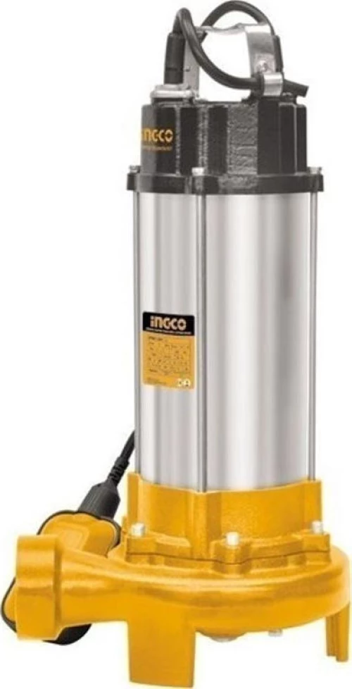 Υπόβρυχια Αντλία Inox Με Κοπτήρα Λυμάτων 1500W Spdb15001 Ingco Ingco Spdb15001