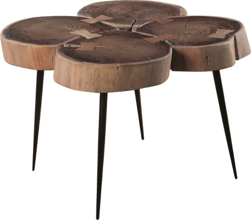 Βοηθητικό Τραπεζάκι Patel Τετράγωνο 55x55x42cm