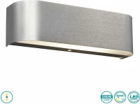 Trio Lighting Adriano Φωτιστικό Τοίχου Ασημί