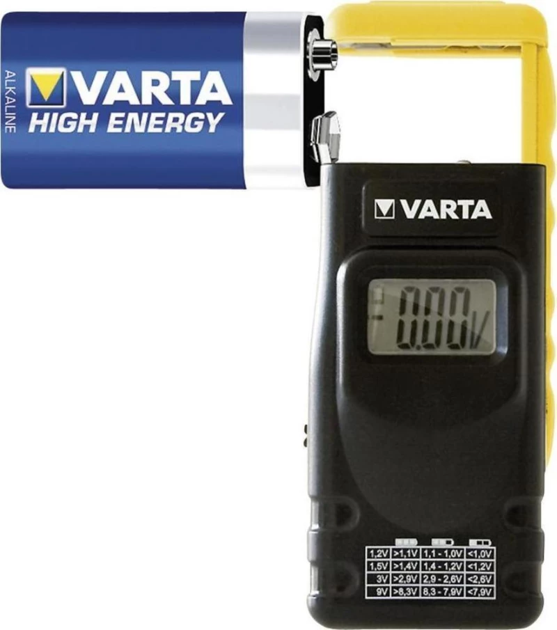 Varta LCD Digital Battery Tester