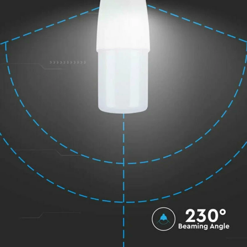 V-TAC VT-2029 Λάμπα LED για Ντουί E14 Θερμό Λευκό 750lm