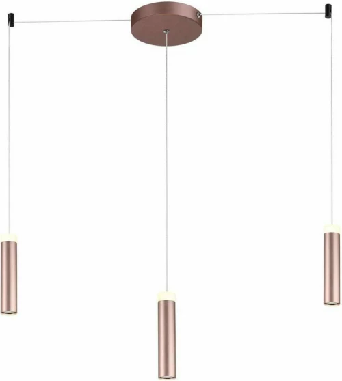 Sun Light Κρεμαστό Φωτιστικό Μοντέρνο LED Καφέ