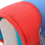 Πολυθρόνα με Σχέδιο Patchwork Υφασμάτινη