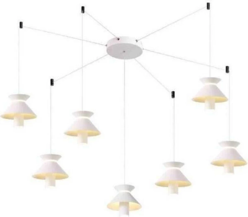 Sun Light Κρεμαστό Φωτιστικό Μοντέρνο LED Λευκό