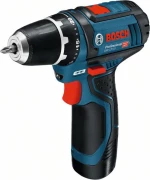 Bosch GSR 12V-15 Δραπανοκατσάβιδο Μπαταρίας 12V 2x2Ah