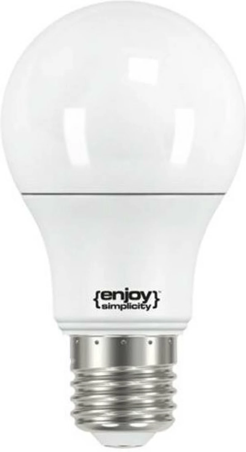Elvhx Λάμπα LED για Ντουί E27 και Σχήμα A60 Ψυχρό Λευκό 806lm