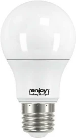Elvhx Λάμπα LED για Ντουί E27 και Σχήμα A60 Ψυχρό Λευκό 806lm