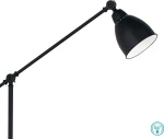 Ideal Lux Newton PT1 Φωτιστικό Δαπέδου Μαύρο με Ύψος 150cm
