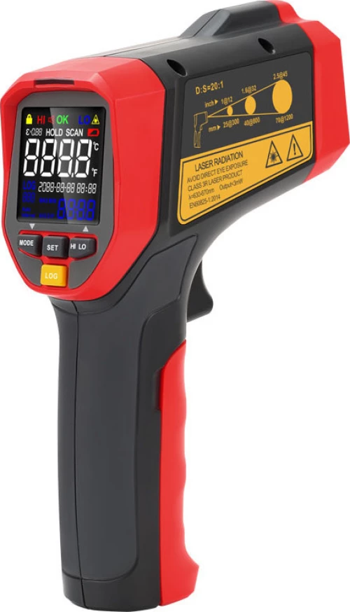 Uni-T Ut302C+ Θερμόμετρο Υπέρυθρων -32℃ Εώς 1100℃