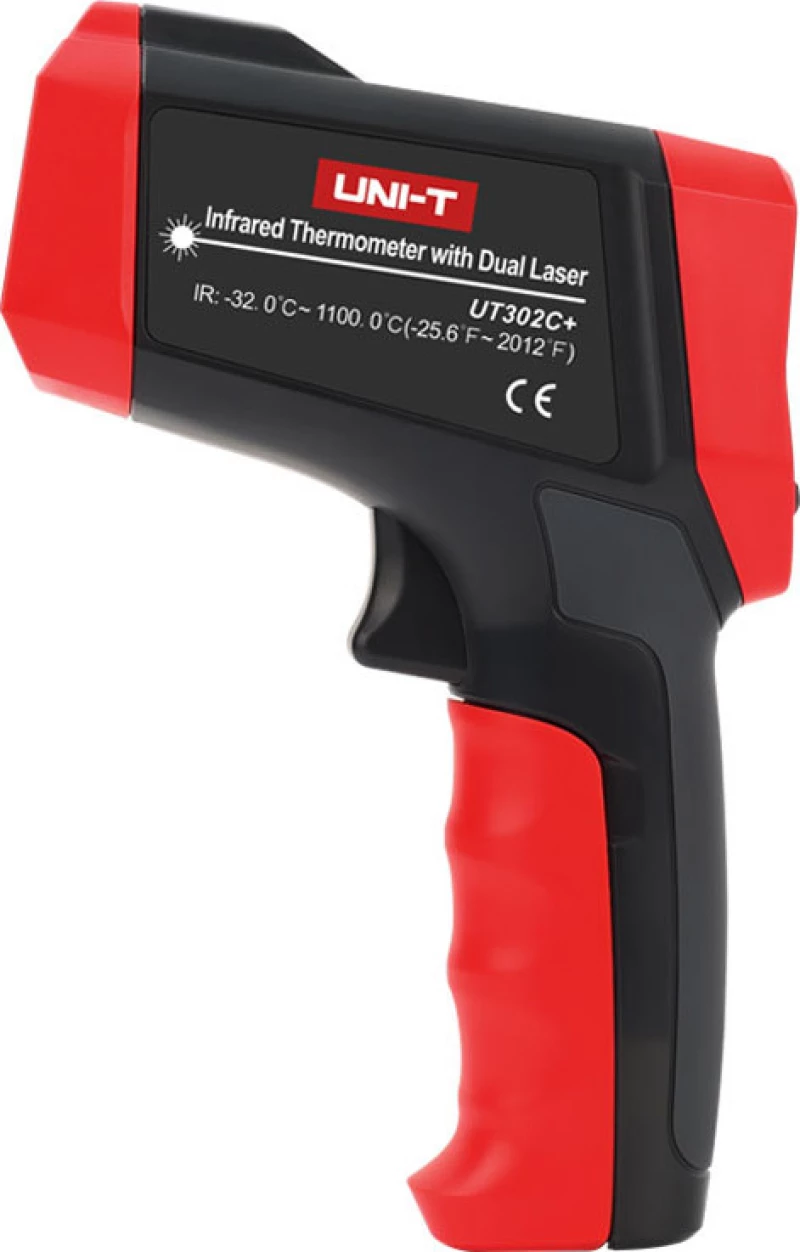 Uni-T Ut302C+ Θερμόμετρο Υπέρυθρων -32℃ Εώς 1100℃