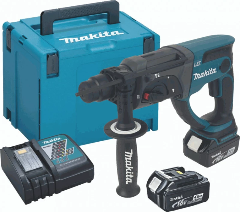 Makita DHR202RTJ Κρουστικό Σκαπτικό Μπαταρίας 18V με SDS Plus