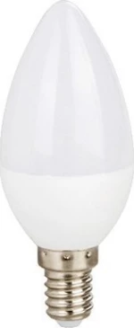 Diolamp Λάμπα LED για Ντουί E14 και Σχήμα C37 Ψυχρό Λευκό 610lm