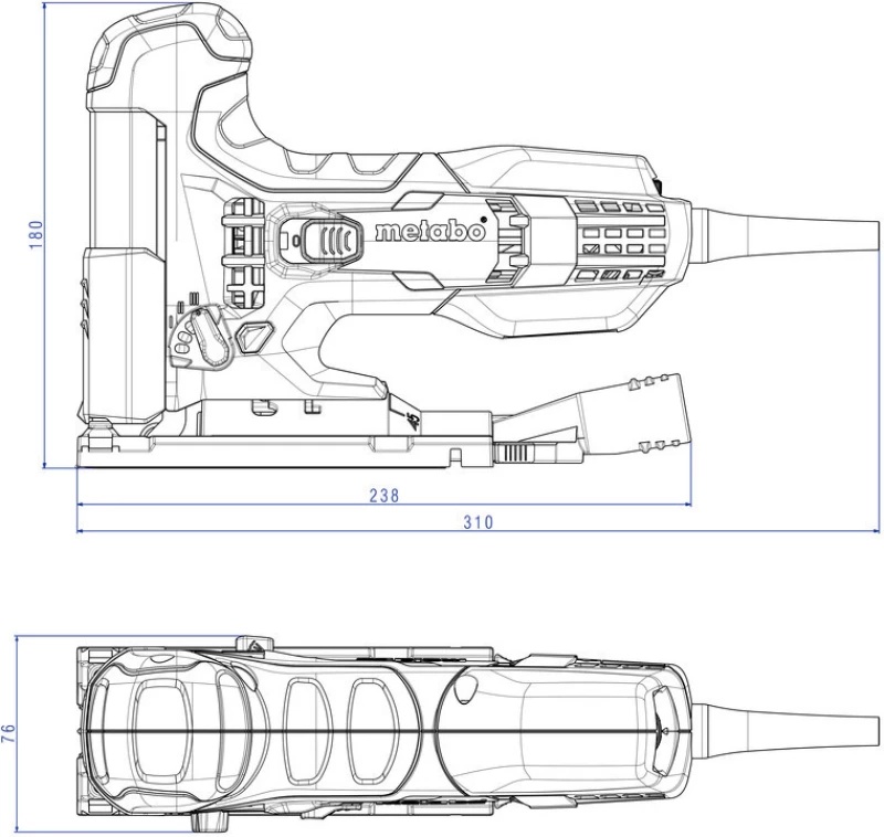 Metabo Σέγα STE 100 Quick 710