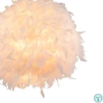 Globo Lighting Κρεμαστό Φωτιστικό Μοντέρνο Μονόφωτο Λευκό