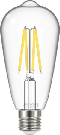 Elvhx Λάμπα LED για Ντουί E27 και Σχήμα ST64 Θερμό Λευκό 470lm