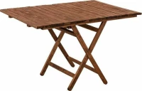 Τραπέζι Δείπνου Πτυσσόμενο Καρυδί 120x80x75cm