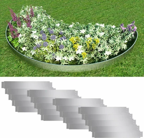 vidaXL Μπορντούρα Γκαζόν Εύκαμπτη Σετ 20τμχ. 15x100cm 271784