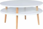 Τραπεζάκι Ufo White Φ70Χ35 cm