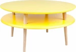 Τραπεζάκι Ufo Yellow Φ70Χ35 cm