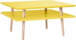 Τραπεζάκι Square Yellow 68Χ68X35 cm