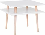 Τραπεζάκι Square White 55Χ55X45 cm