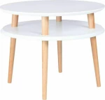 Τραπεζάκι Ufo White Φ57Χ45 cm