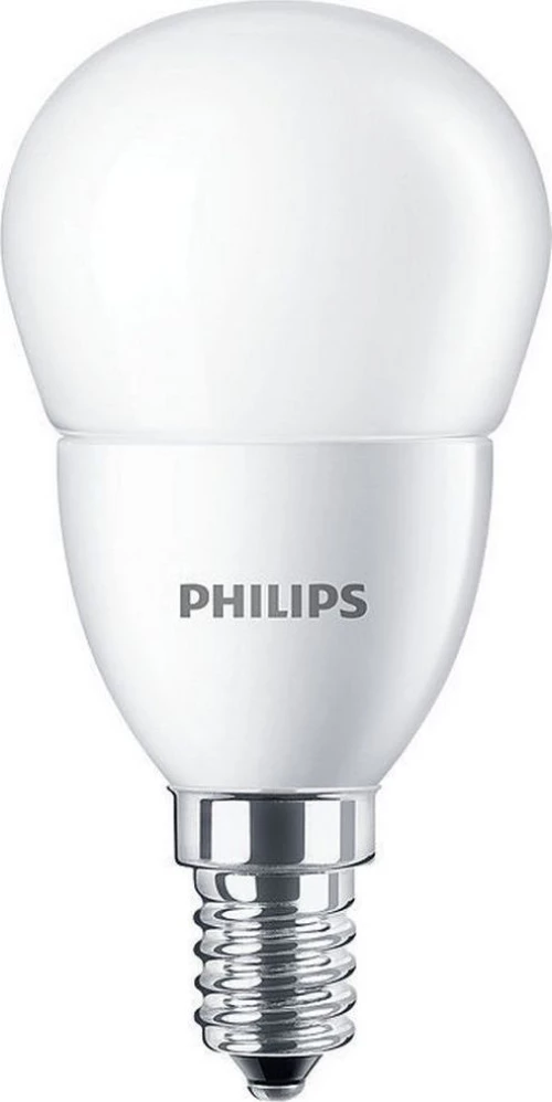 Philips Λάμπα LED για Ντουί E14 και Σχήμα P48 Θερμό Λευκό 806lm