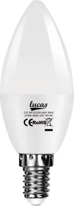 Lucas Λάμπα LED για Ντουί E14 Φυσικό Λευκό 400lm