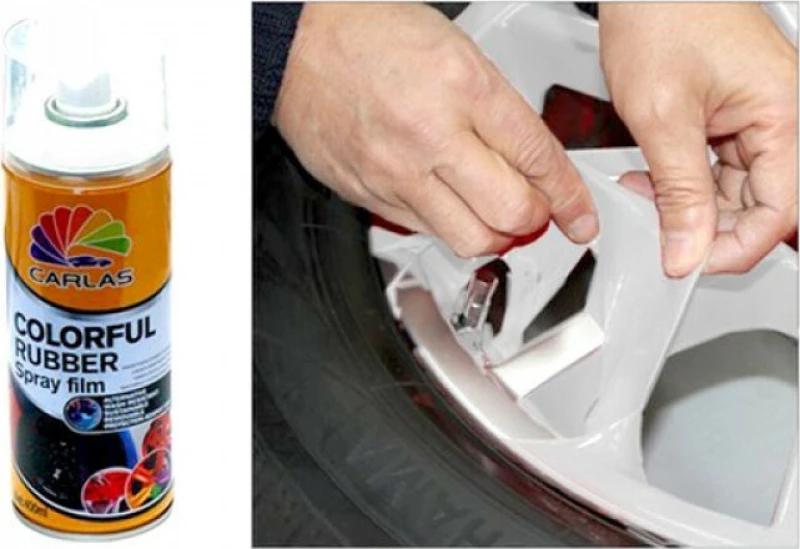 Simoni Racing Spray Film Σπρέι Προστατευτικού Φιλμ Λευκό 400ml