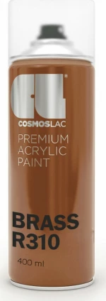 Cosmos Lac Premium Acrylic Σπρέι Βαφής Μπρούτζινο 400ml