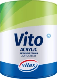 Vitex Vito Ακρυλικό Λευκό 9lt
