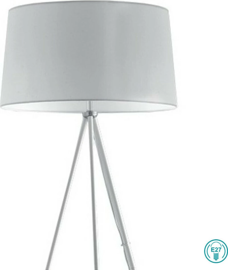 Fan Europe Φωτιστικό Δαπέδου Λευκό με Ύψος 155cm Λευκό