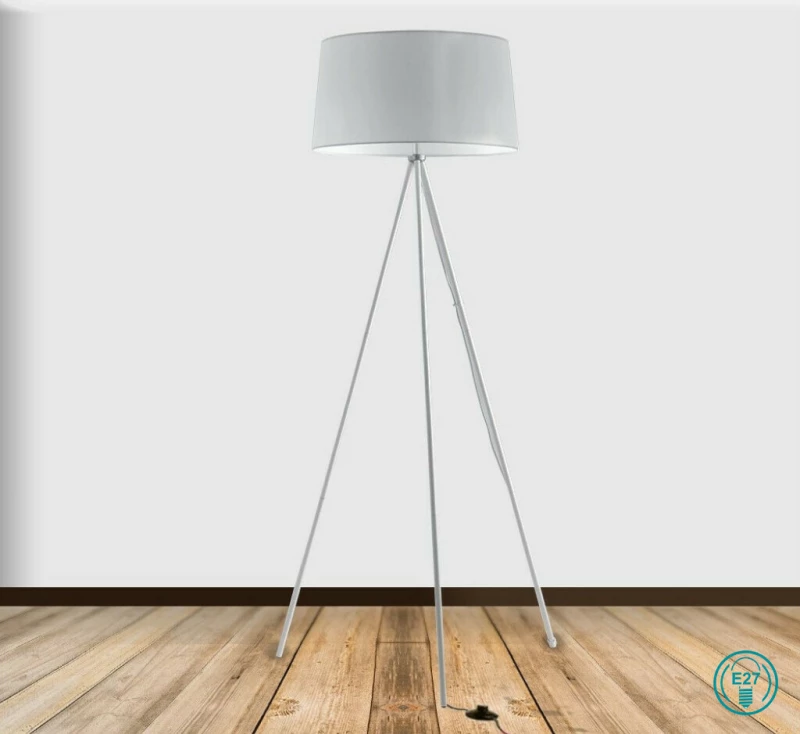Fan Europe Φωτιστικό Δαπέδου Λευκό με Ύψος 155cm Λευκό