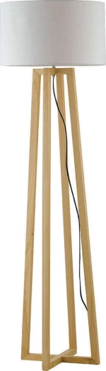 Fan Europe Berry Φωτιστικό Δαπέδου Λευκό με Ύψος 165cm