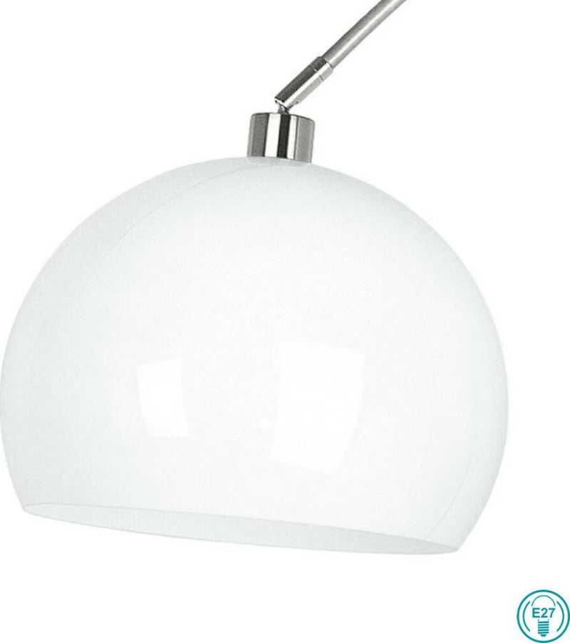 Fan Europe Φωτιστικό Δαπέδου Λευκό με Ύψος 205cm E27