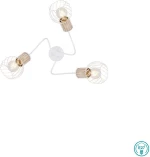 Φωτιστικό Οροφής Globo Lighting Luise 54012-3 Λευκό