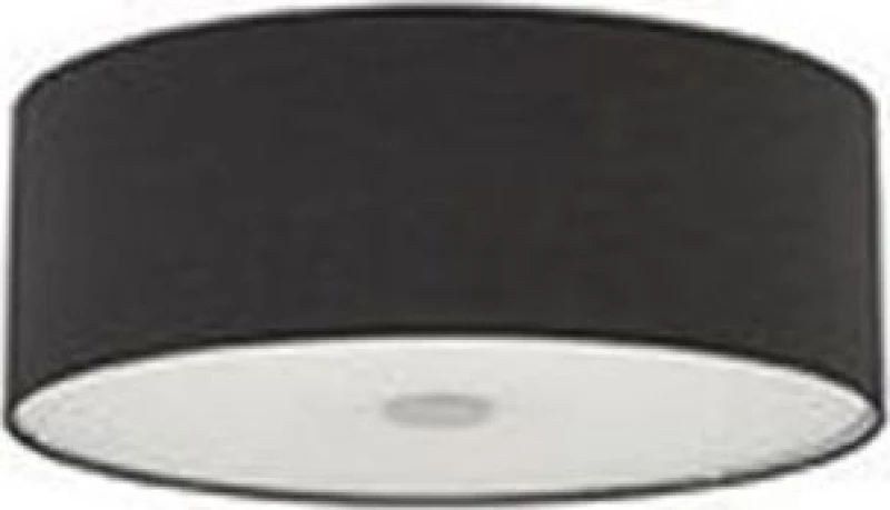 Ideal Lux Woody PL5 Πλαφονιέρα Οροφής Μαύρη από Μέταλλο
